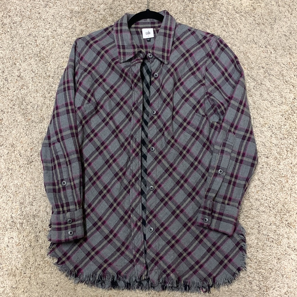 Cabi Plaid Highland Button Down Shirt
